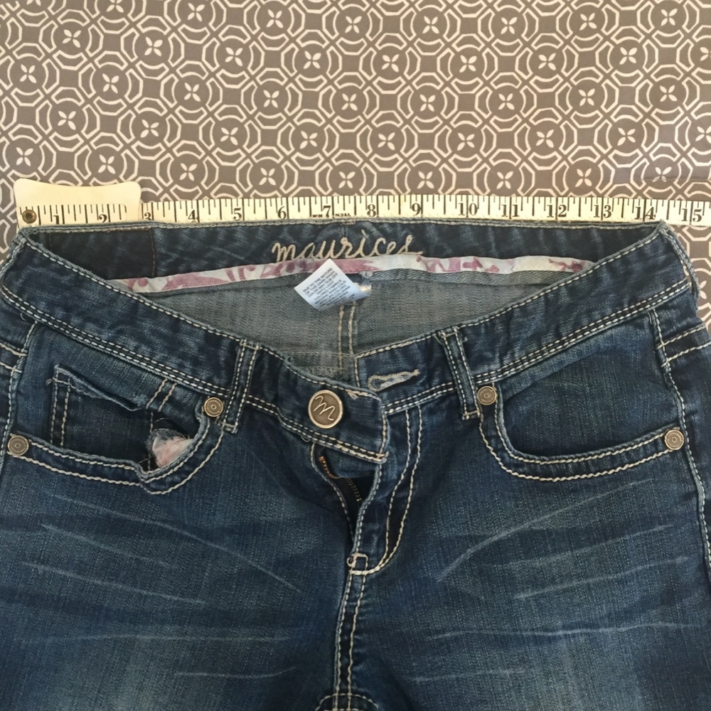 Maurice Bootcut Jeans 5/6 R - Picture 3 of 6